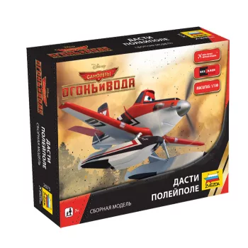   Zvezda - Disney Repcsik: A Mentőalakulat Dusty Crophopper 1:100 (2075)
