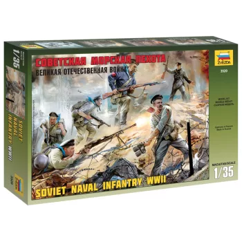 Zvezda - Soviet Naval Infantry Wwii (3520)