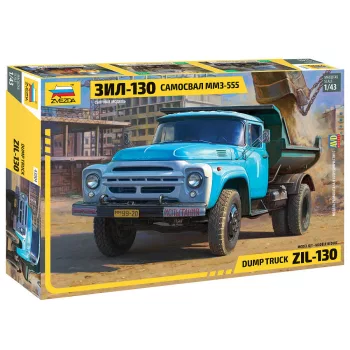Zvezda - 1:43 Dump Truck ZIL-130 MMZ-555