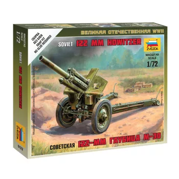 Zvezda - Soviet M-30 Howitzer 1:72 (6122)