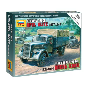 Zvezda - German Truck Opel Blitz /1937-1944/ 1:100 (6126)