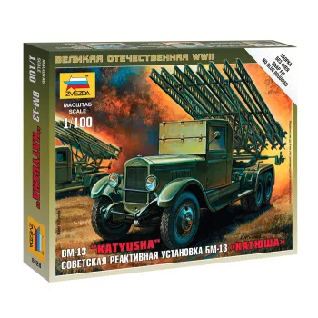 Zvezda - Bm-13 Katyusha 1:100 (6128)