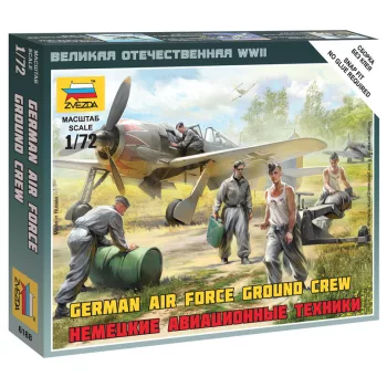 Zvezda - German Airforce Ground Crew 1:72 (6188)