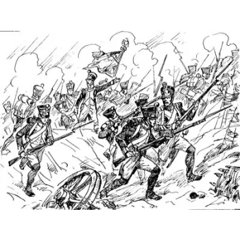 Zvezda - French Line Infantry (6802)