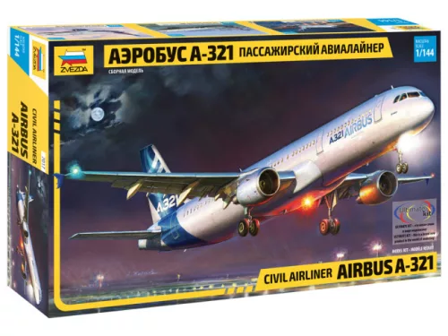 Zvezda - Airbus A-321 1:144 (7017)