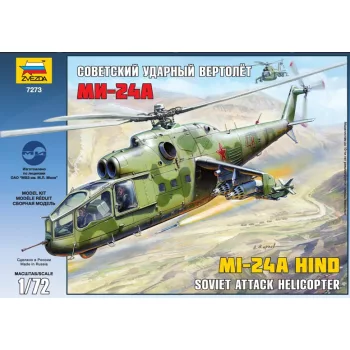 Zvezda - Mil Mi-24A Hind 1:72 (7273)