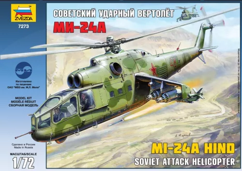 Zvezda - Mil Mi-24A Hind 1:72 (7273)