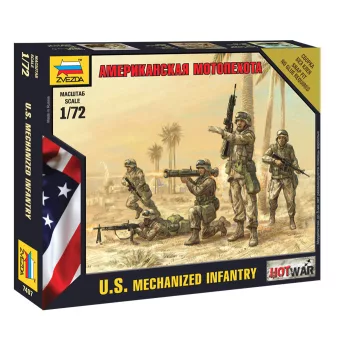 Zvezda - Amerikai Motorizált Gyalogság (7407)