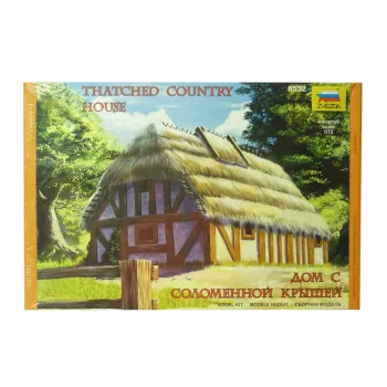   Zvezda - 1:72 EUROP.THATCHED COUNTRY HOUSE - NOT FOR SALE ONLINE