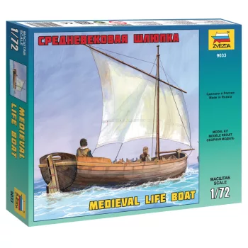 Zvezda - Medieval Life Boat 1:72 (9033)