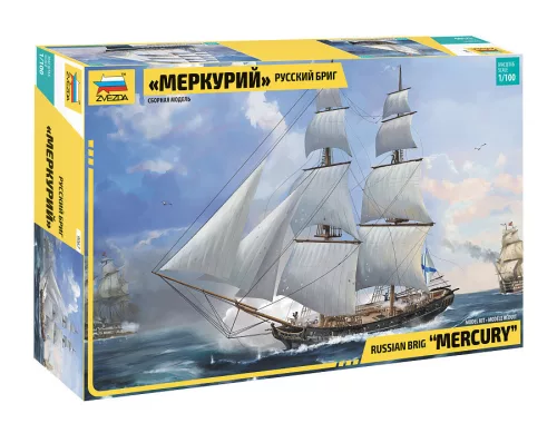 Zvezda - 1:100 Russian brig "Mercury"