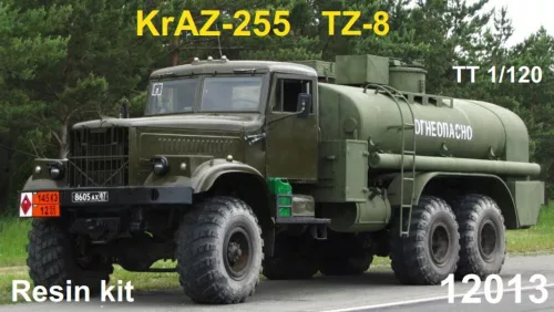 ZZ Modell - Kraz-255 TZ-8 fuel tanker