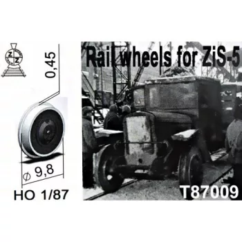 ZZ Modell - Rail wheels for ZiS-5