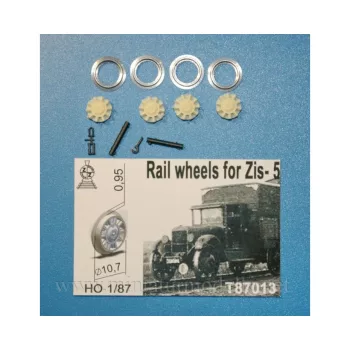 ZZ Modell - Rail wheels for ZiS-5